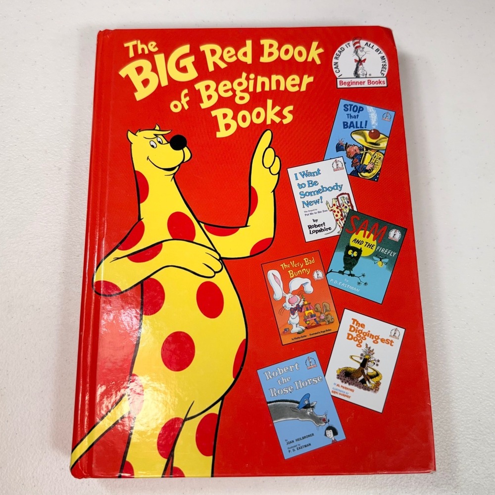 Random House The Big Red Book of Beginner Books Hardcover 6 Stories Anthology